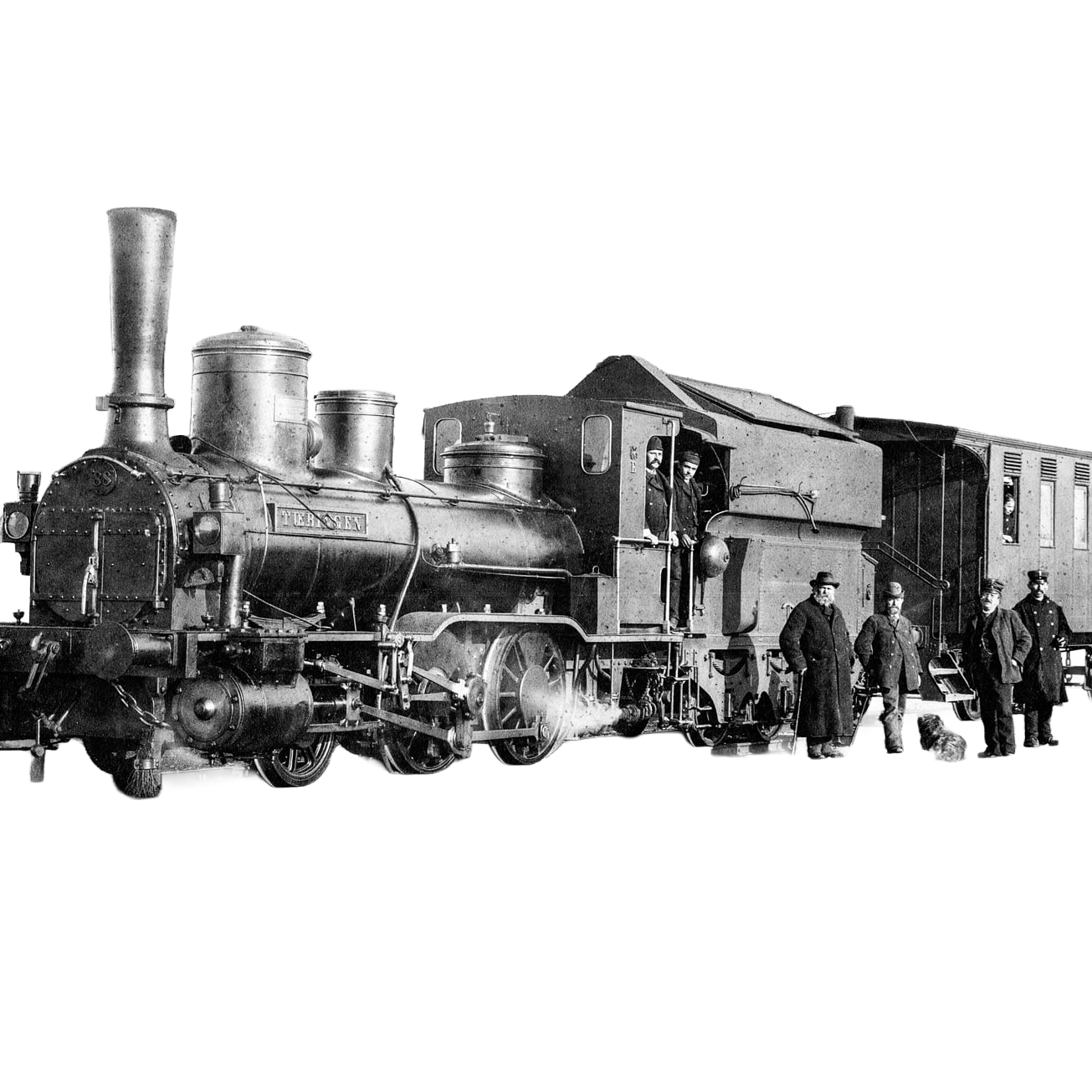 Historisches Bahnhofsgebäude des Bürgerbahnhofs in Leutkirch im Allgäu